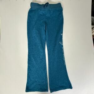 Harley-Davidson Genuine MotorClothes Velour Lounge Sweatpants Teal Blue XL